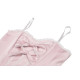Pink doll bow knot mini strap dress DW662