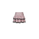 Millennium hottie metal rock heart pink gird skirt KW189