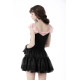 Black dolly frilly mini petticoat KW240BK